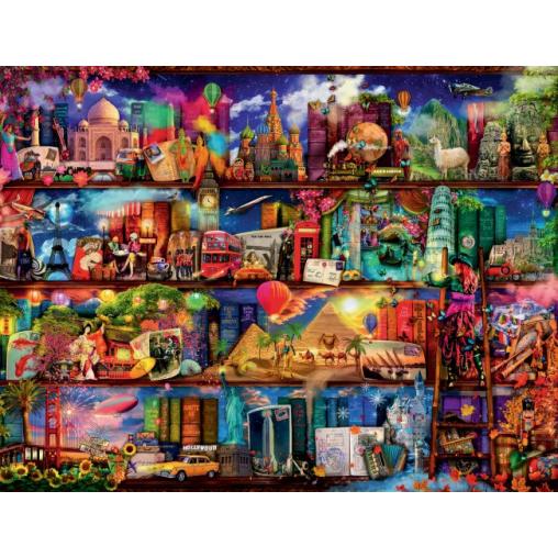 Ravensburger Puzzle Miraculous World of Books 2000 pièces