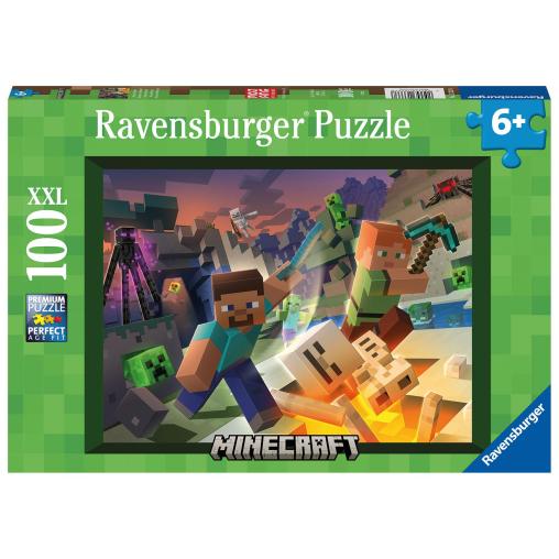 Puzzle Ravensburger Minecraft Monster XXL de 100 Piezas