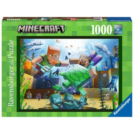 Puzzle Ravensburger Minecraft Mosaic 1000 Piezas