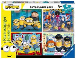 Puzzle Ravensburger Minions 2 de 4 x 100 Piezas