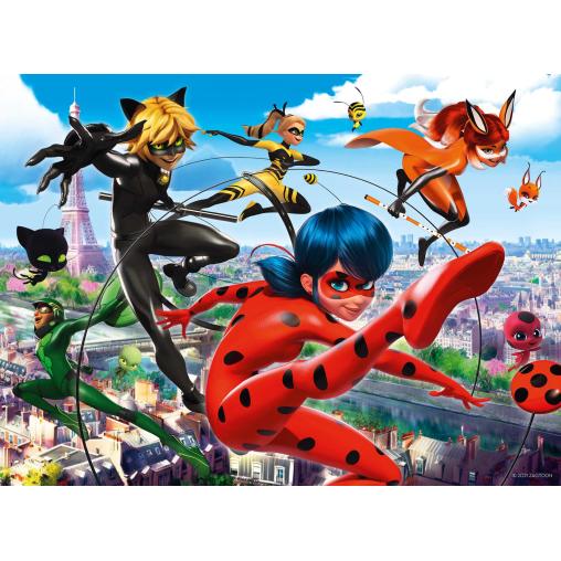 Puzzle Ravensburger Miraculous Lady Bug XXL de 200 Pzs