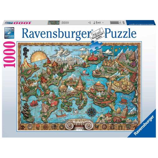 Puzzle Ravensburger Misteriosa Atlantis de 1000 Piezas