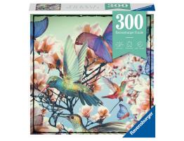 Puzzle Ravensburger Moment Colibrí y Mariposa de 300 Piezas