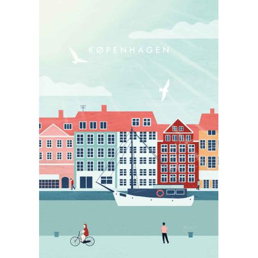 Puzzle Ravensburger Moment Copenhagen de 200 Piezas