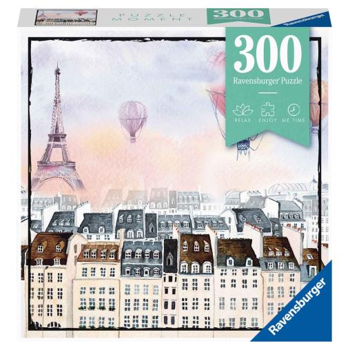 Puzzle Ravensburger Momento Globos Sobre París de 300 Piezas