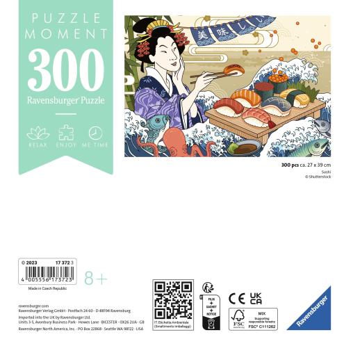 Puzzle Ravensburger Moment Sushi de 300 Piezas