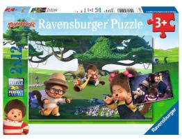 Puzzle Ravensburger Monchhichi Jugar y Soñar de 2x12 Pzs