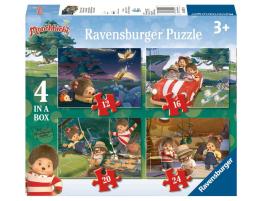 Puzzle Ravensburger Monchhichi Progresivo, de 12+16+20+24