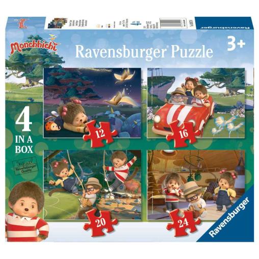 Puzzle Ravensburger Monchhichi Progresivo, de 12+16+20+24