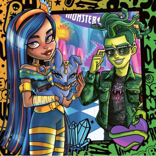 Puzzle Ravensburger Monster High de 3x49 Piezas