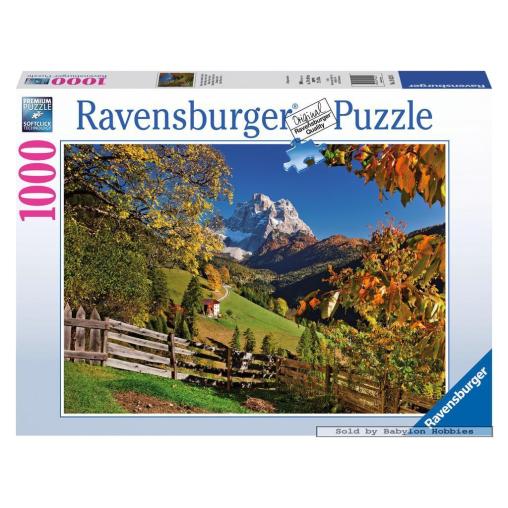 Puzzle Ravensburger Monte Pelmo, Venecia, Italia de 1000 Piezas