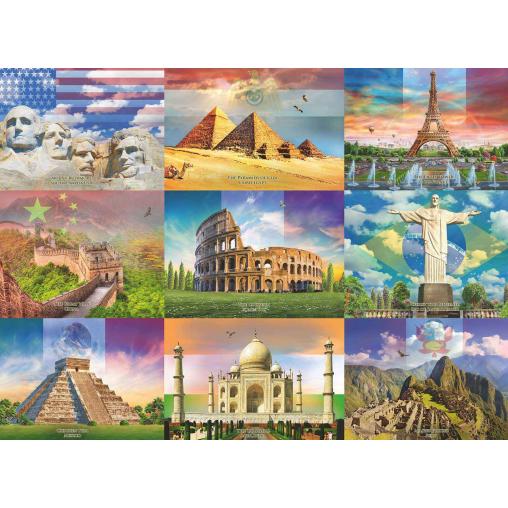 Puzzle Ravensburger Monumentos del Mundo XXL de 200P