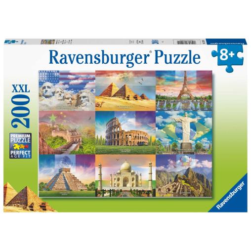 Puzzle Ravensburger Monumentos del Mundo XXL de 200P