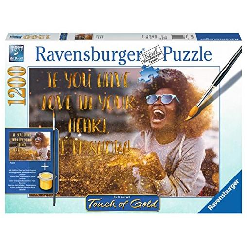 Puzzle Ravensburger Muéstrame Tu Amor (Detalles Dorados) 1200 P