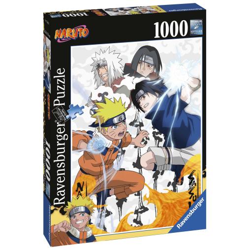 Puzzle Ravensburger Naruto Contra Sasuke de 1000 Piezas