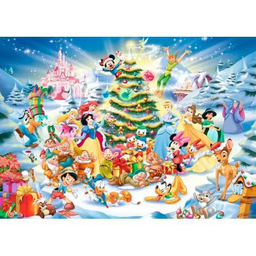 Puzzle Ravensburger Navidad Disney de 1000 Piezas