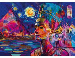 Puzzle Ravensburger Nefertiti en el Nilo de 1000 Piezas