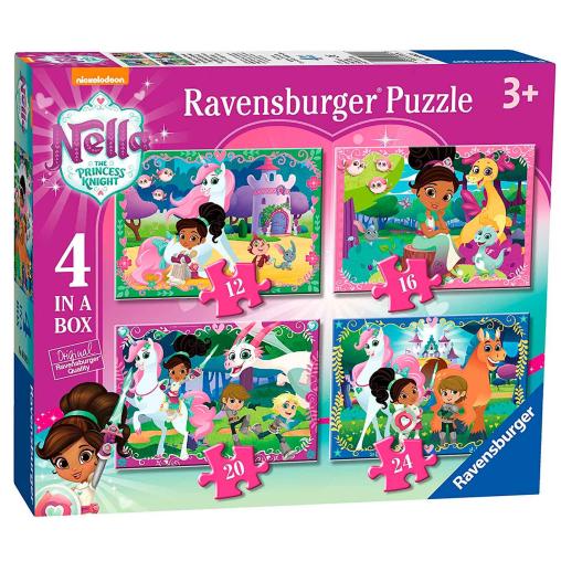 Puzzle Ravensburger Nella La Princesa Valiente Progresivo de 12