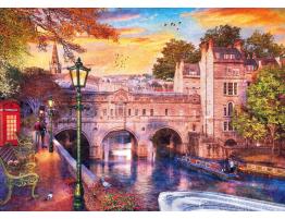 Puzzle Ravensburger Noche Romántica en Bath de 1000 Pzs