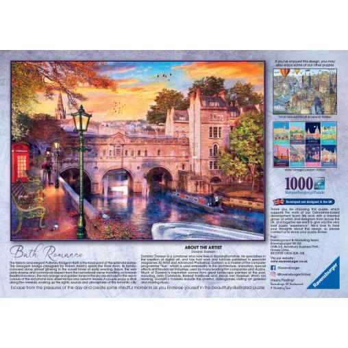 Puzzle Ravensburger Noche Romántica en Bath de 1000 Pzs