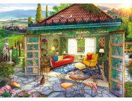 Puzzle Ravensburger Oasis en la Toscana de 1000 Piezas