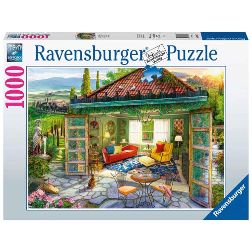 Puzzle Ravensburger Oasis en la Toscana de 1000 Piezas