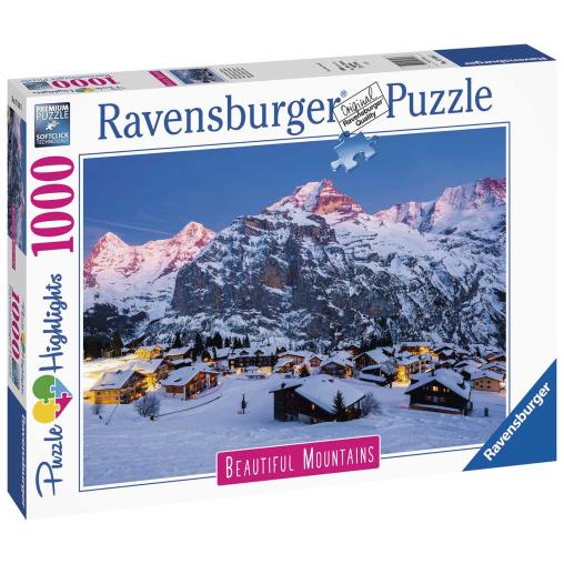 Puzzle Ravensburger Oberland Bernés, Suiza de 1000 Piezas