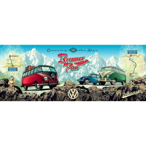 Puzzle Ravensburger Panorama Camper VW de 1000 Piezas