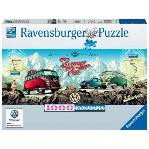 Puzzle Ravensburger Panorama Camper VW de 1000 Piezas