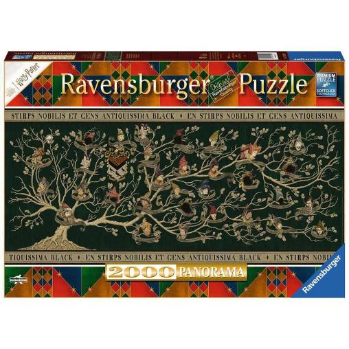 Puzzle Ravensburger Panorama Harry Potter Árbol Familiar 2000p