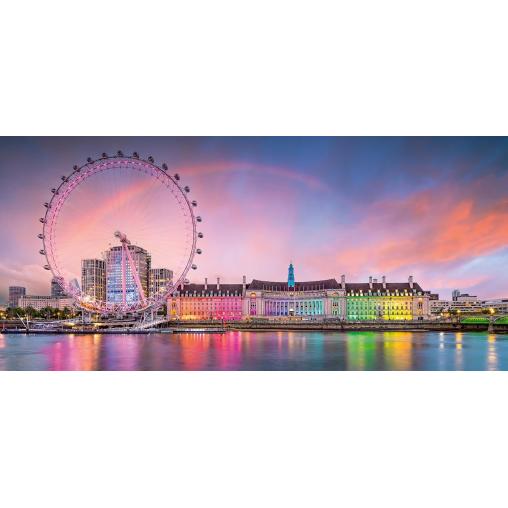 Puzzle Ravensburger Panorama Londres Encantador 2000 Pzs