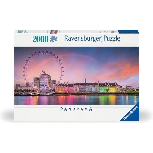 Puzzle Ravensburger Panorama Londres Encantador 2000 Pzs