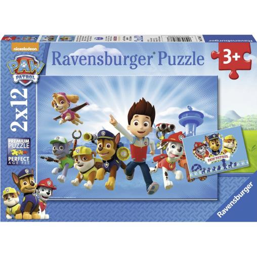 Puzzle Ravensburger Paw Patrol 2x12 pièces