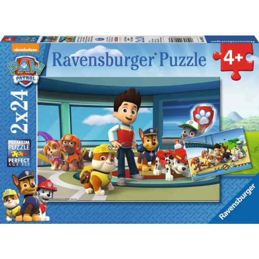 Puzzle Ravensburger Paw Patrol 2x24 pièces