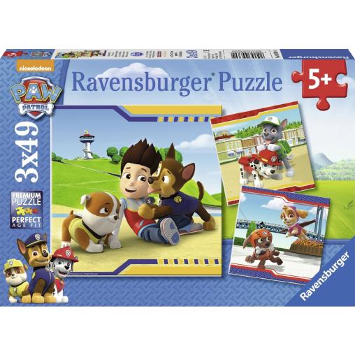 Puzzle Ravensburger Paw Patrol 3 x 49 pièces