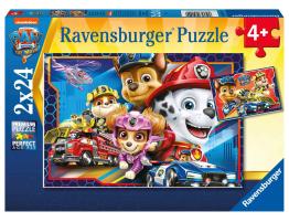 Puzzle Ravensburger Patrulla Canina de 2x24 Piezas