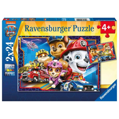 Puzzle Ravensburger Patrulla Canina de 2x24 Piezas