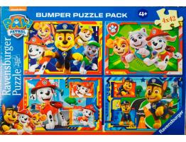 Puzzle Ravensburger Patrulla Canina de 4x42 Pzs