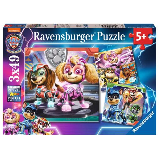 Puzzle Ravensburger Patrulla Canina Mighty Movie de 3x49 Piezas