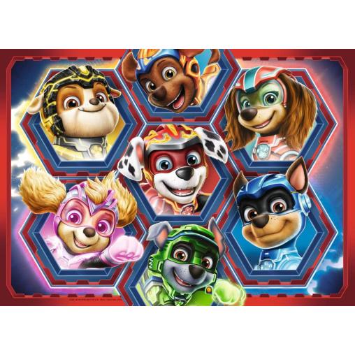 Puzzle Ravensburger Patrulla Canina Mighty Movie de 4x42 Pzs