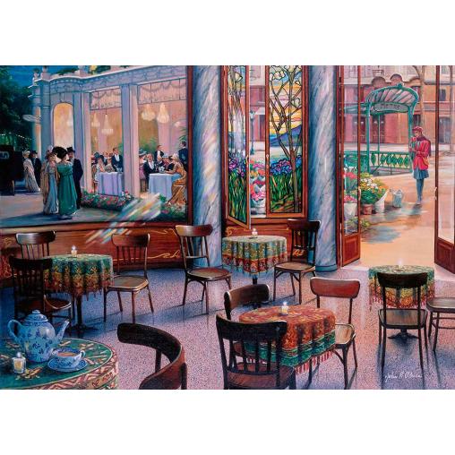 Puzzle Ravensburger Pausa Para el Café 1000 Piezas