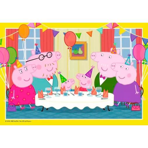 Puzzle Ravensburger Peppa Pig Celebración 2x12 Piezas