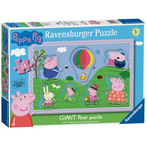 Puzzle Ravensburger Peppa Pig de Suelo de 24 Piezas