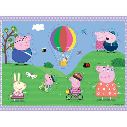 Puzzle Ravensburger Peppa Pig de Suelo de 24 Piezas