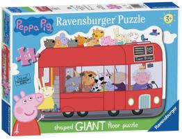 Puzzle Ravensburger Peppa Pig Día de Diversión de 24 Piezas