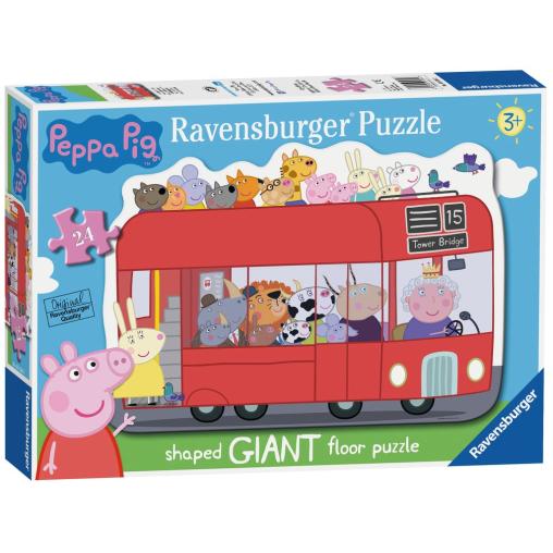 Puzzle Ravensburger Peppa Pig Día de Diversión de 24 Piezas