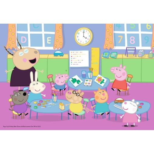 Puzzle Ravensburger Peppa Pig Diversión en el Aula de 35 Pzs