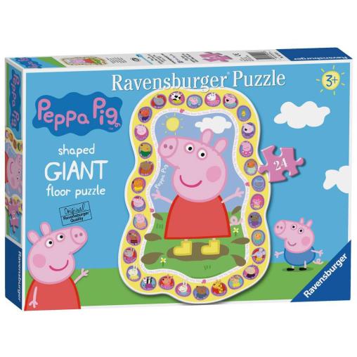 Puzzle Ravensburger Peppa Pig Familia y Amigos de 24 Piezas