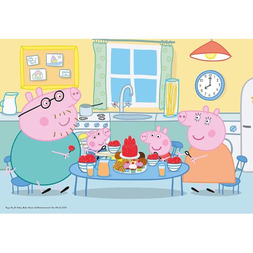 Puzzle Ravensburger Peppa Pig La Comida de 35 Piezas