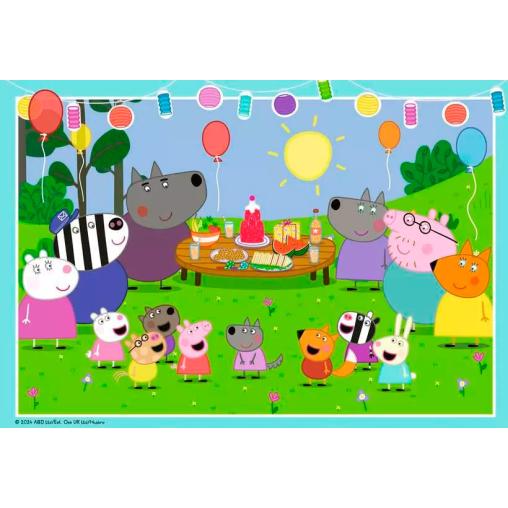 Puzzle Ravensburger Peppa Pig La Fiesta 2x24 Piezas